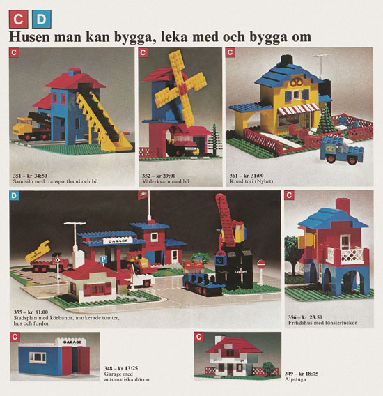 Lego catalogue Sweden 1974