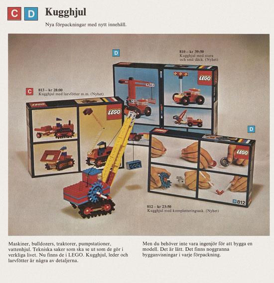 Lego catalogue Sweden 1974