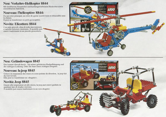 Lego Technic Katalog 1981