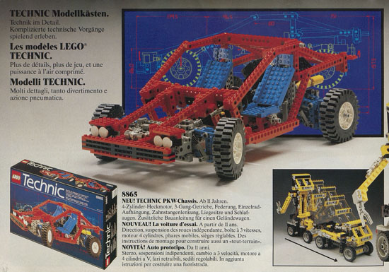 Lego Technic Prospekt 1988