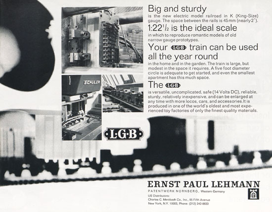 Lehmann Gross-Bahn Katalog 1969-1970