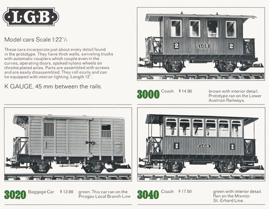 Lehmann Gross-Bahn Katalog 1969-1970