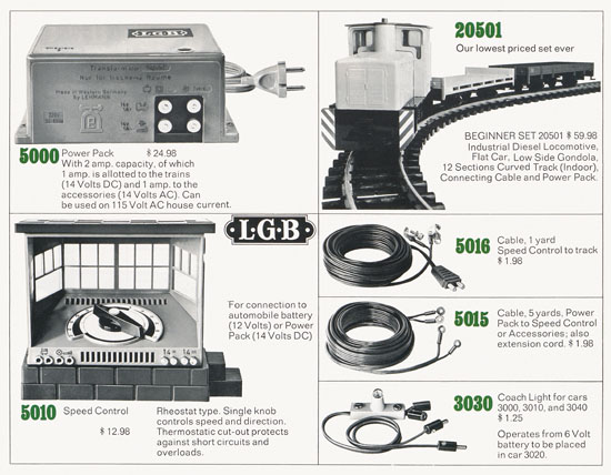 Lehmann Gross-Bahn Katalog 1969-1970