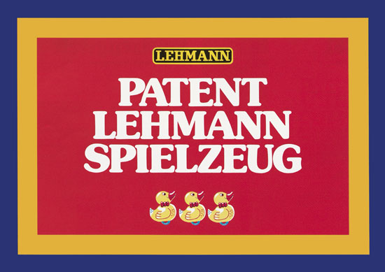 Patent Lehmann Spielzeug Katalog 1981