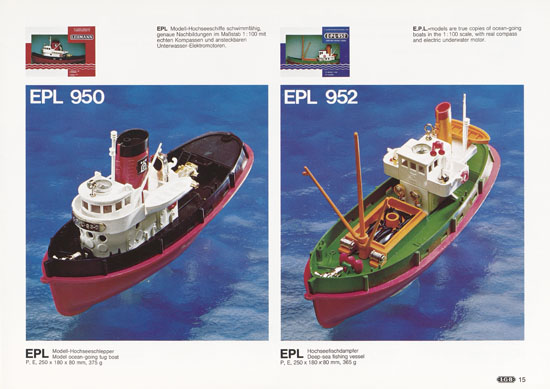 Patent Lehmann Spielzeug Katalog 1981