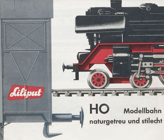 Liliput H0-Modellbahn Katalog 1962