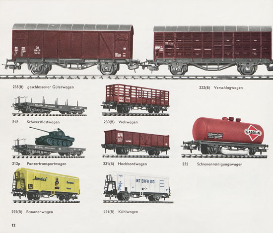 Liliput H0-Modellbahn Katalog 1962