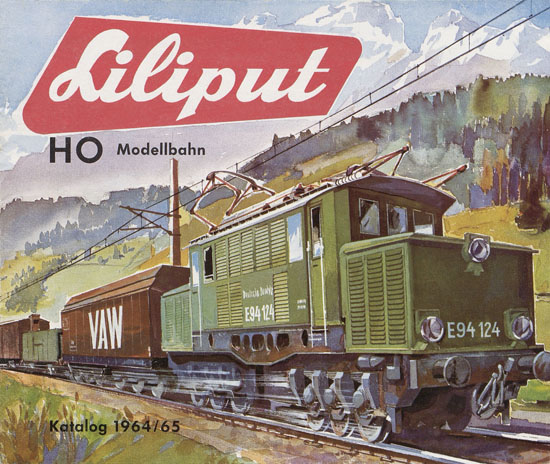 Liliput H0-Modellbahn Katalog 1964-1965