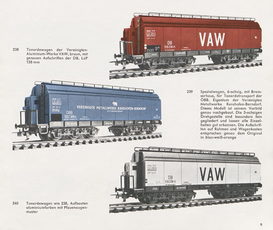 Liliput H0-Modellbahn Katalog 1964-1965