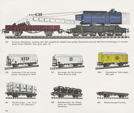 Liliput H0-Modellbahn Katalog 1964-1965