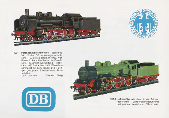 Liliput H0-Modellbahn Katalog 1967-1968