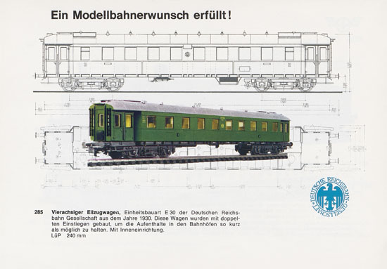 Liliput H0-Modellbahn Katalog 1967-1968