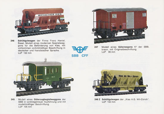 Liliput H0-Modellbahn Katalog 1967-1968