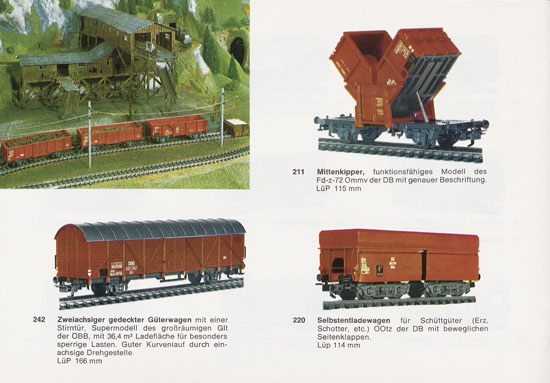 Liliput H0-Modellbahn Katalog 1967-1968