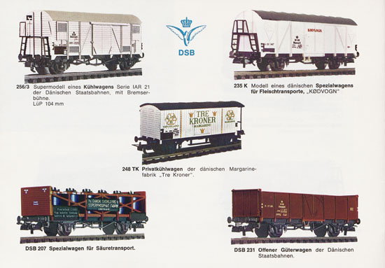 Liliput H0-Modellbahn Katalog 1967-1968