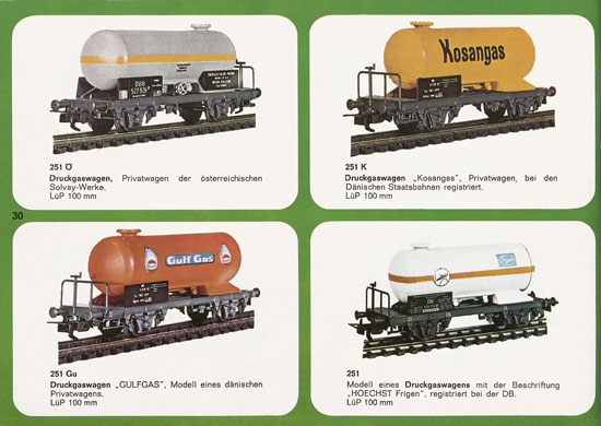 Liliput H0-Modellbahn Katalog 1969