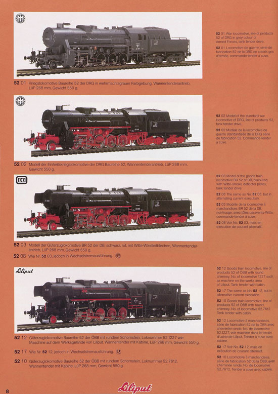 Liliput Modelleisenbahn Katalog 1981