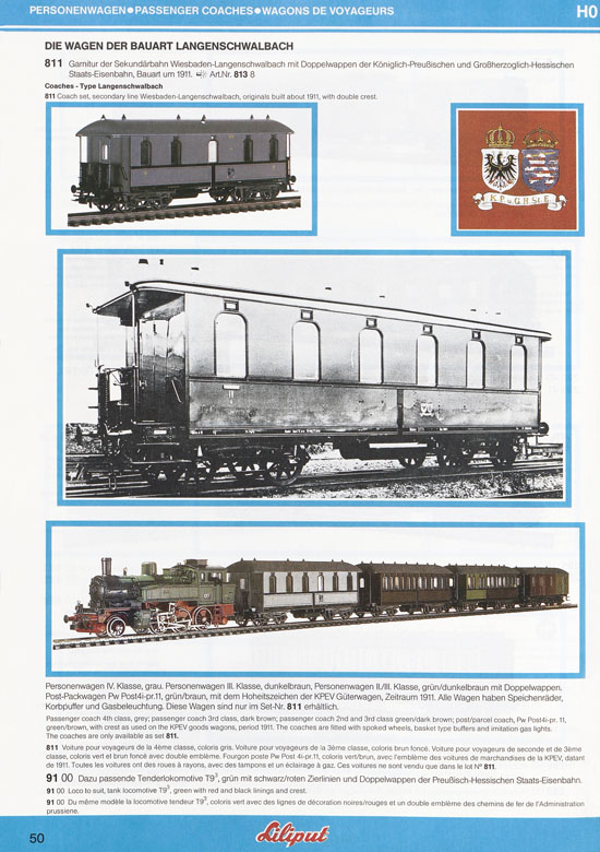 Liliput Modelleisenbahn Katalog 1984