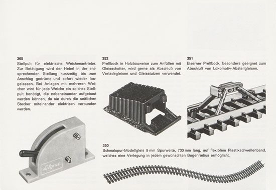 Liliput Schmalspurbahnen H0e 1970