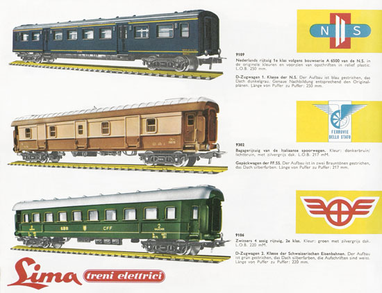 Lima Katalog 1964-1965