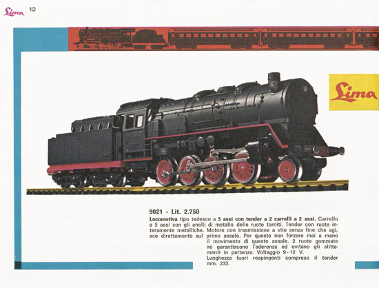 Lima Catalogo 1965-1966