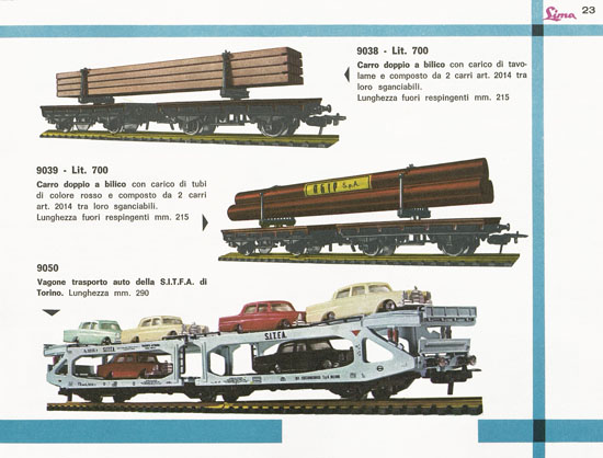 Lima Catalogo 1965-1966