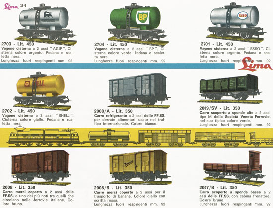 Lima Catalogo 1965-1966