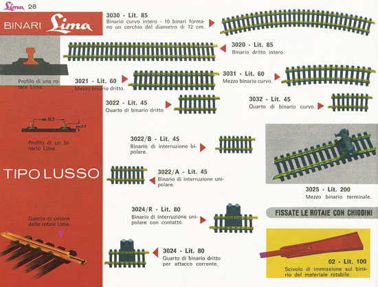 Lima Catalogo 1965-1966