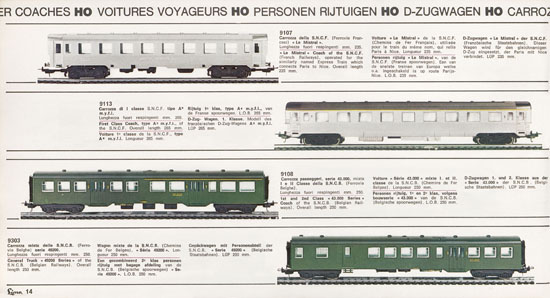 Lima Catalogo 1967-1968