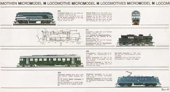 Lima Catalogo 1967-1968