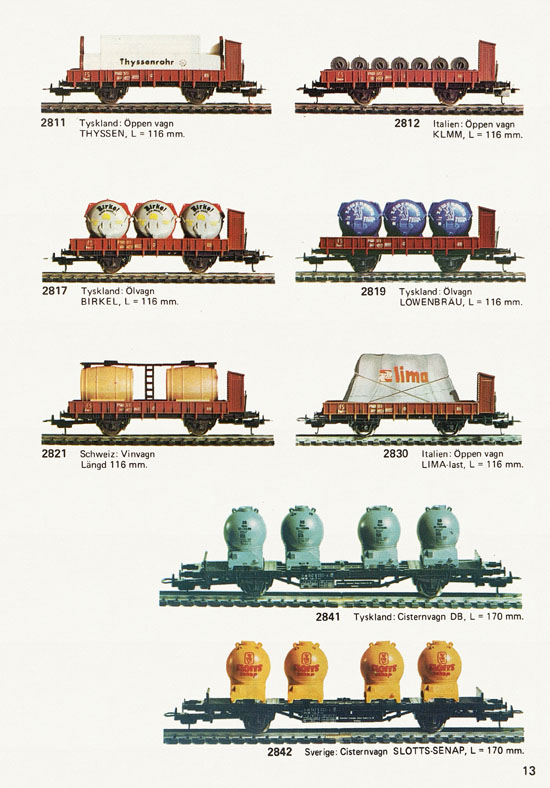 Lima Selection H0 Scale 1975