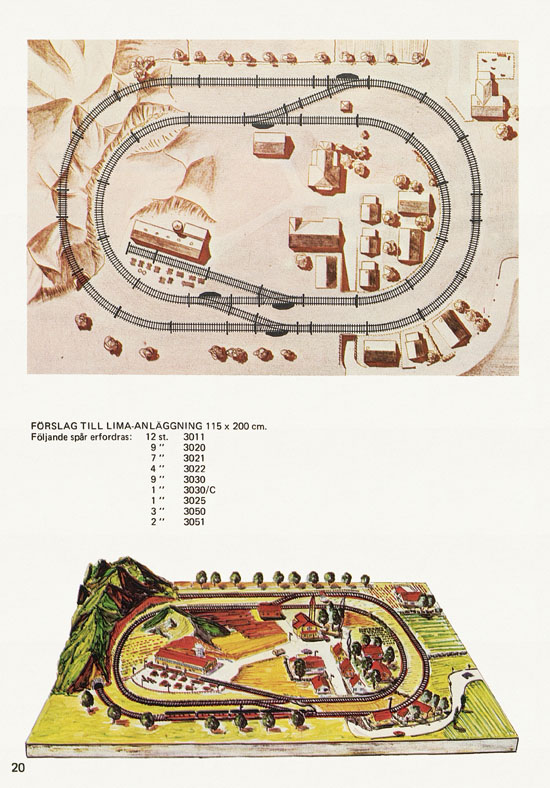 Lima Selection H0 Scale 1975