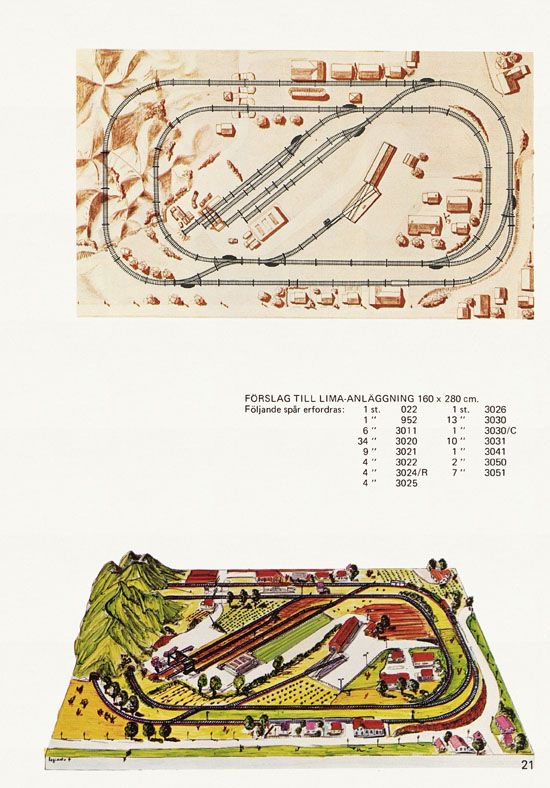 Lima Selection H0 Scale 1975