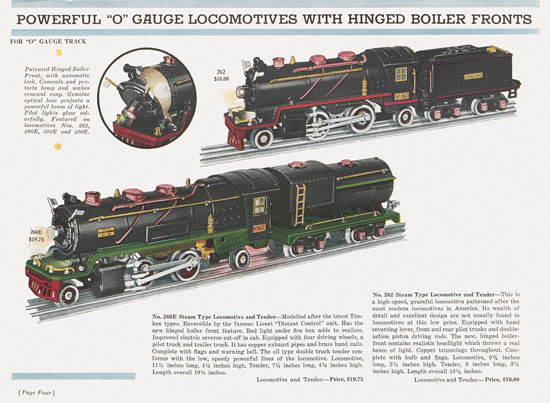 Lionel catalog 1932