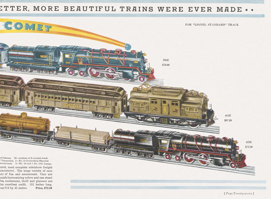 Lionel catalog 1932