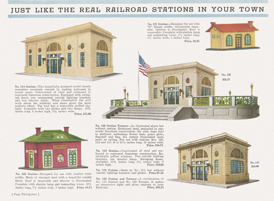 Lionel catalog 1932