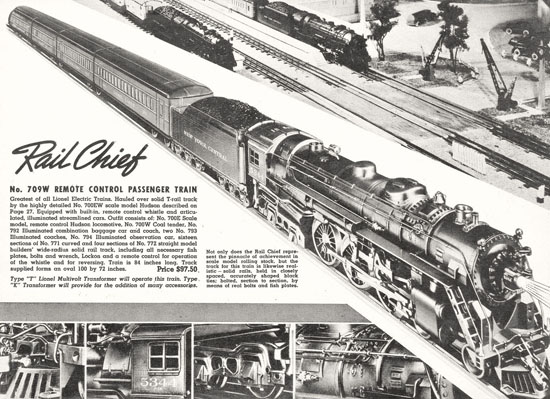 Lionel Katalog 1938, Lionel catalog 1938