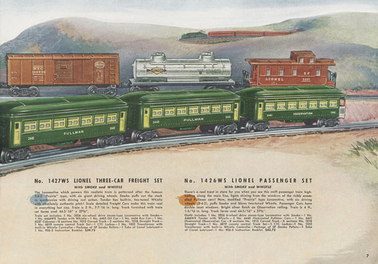 Seite 7 Lionel Katalog 1948