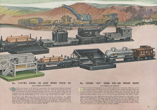 Seite 11 Lionel Katalog 1948