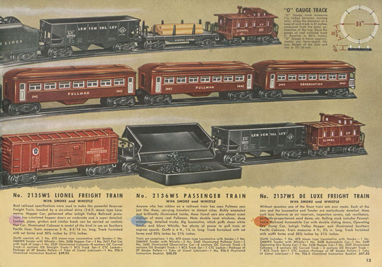 Seite 13 Lionel Katalog 1948