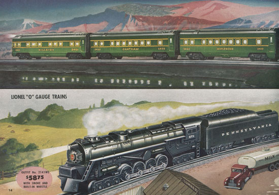 Seite 14 Lionel Katalog 1948