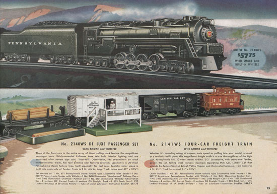 Seite 15 Lionel Katalog 1948