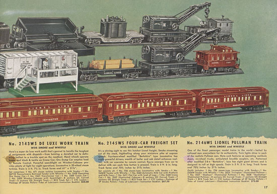 Seite 17 Lionel Katalog 1948