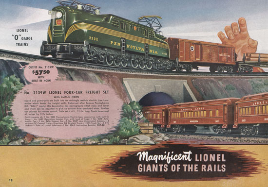 Seite 18 Lionel Katalog 1948