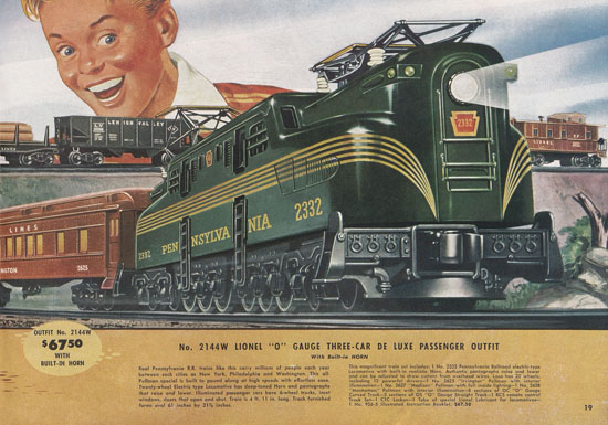 Seite 19 Lionel Katalog 1948