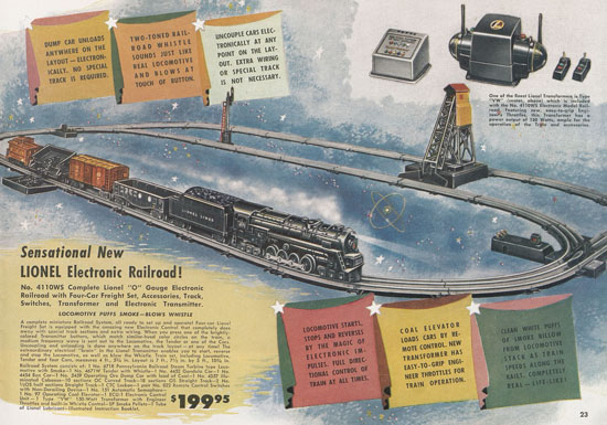 Seite 23 Lionel Katalog 1948