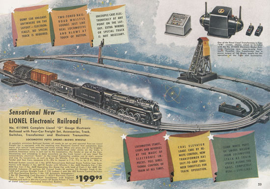 Lionel Katalog 1948