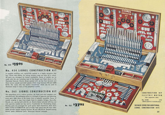 Seite 35 Lionel Katalog 1948
