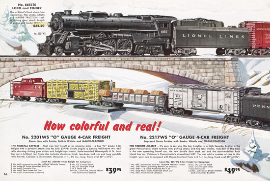 Lionel Katalog 1954,Lionel Katalog 1954, Lionel Modelleisenbahn Spur 0, Lionel trains, Lionel 0 Gauge, Lionel catalog, Lionel catalogue, Lionel railways