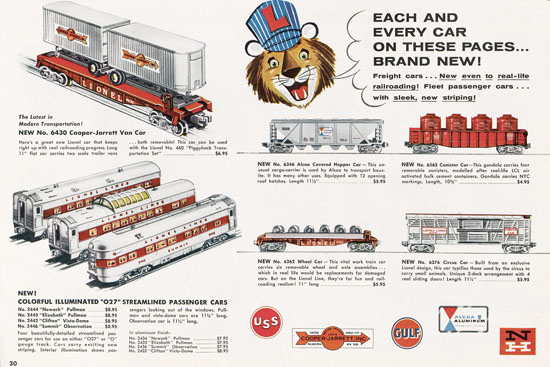 Lionel Katalog 1956